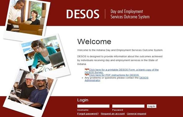 DESOS Homepage Image